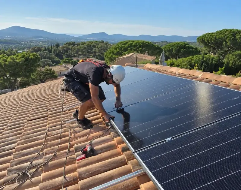 Installateur panneaux solaires Baron — pose photovoltaïque sur toiture